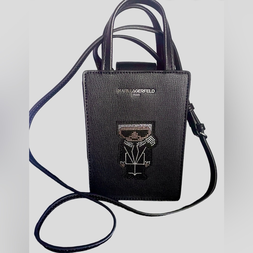 NWT Karl Lagerfeld Crossbody Black Unisex